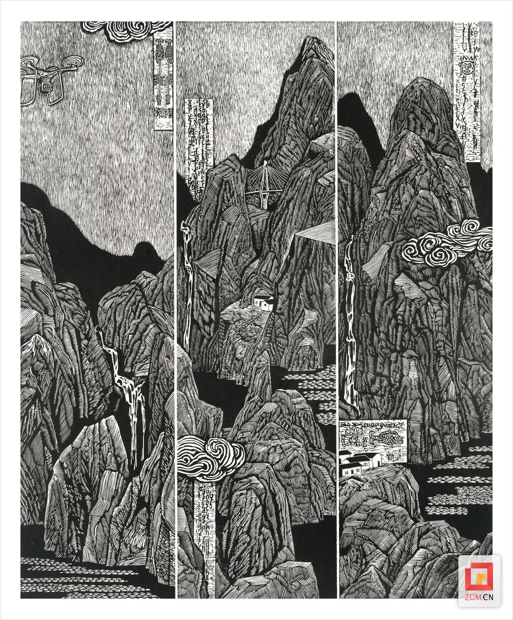 版画《秘境之一》123x99cm.jpg