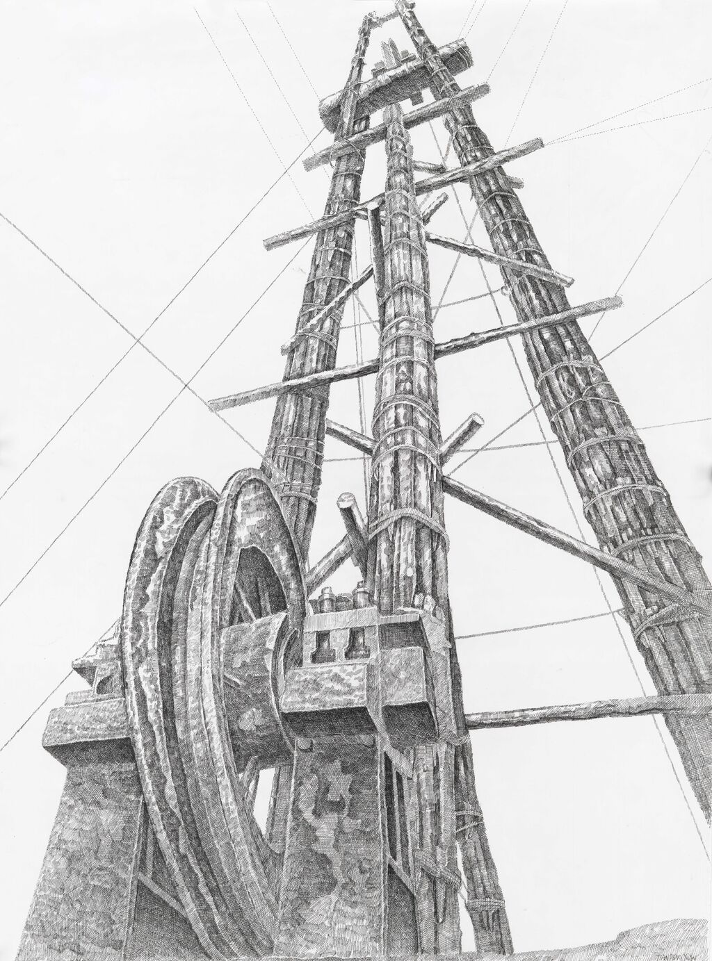 73 《云蒸井·天車》 田鵬元 80x60cm.jpg 圖像小部件.jpg