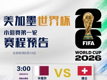 美加墨世界杯赛事预告：“五星巴西”首秀对阵摩洛哥