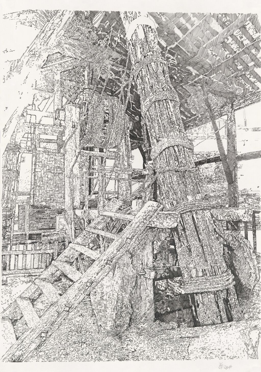 58 《燊海井·碓架》 金慶勇 79x54cm.jpg 圖像小部件.jpg
