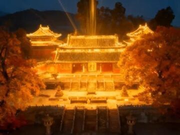 微视频丨朝圣平武深山故宫报恩寺 AI带你“穿越”回明朝