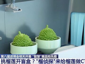 总台记者提前探馆 进博会智慧展品抢先看