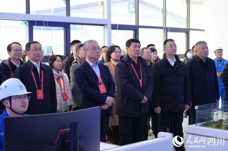 視察現(xiàn)場。人民網(wǎng)記者  李平攝