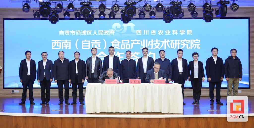 4月1日,西南(自贡)食品产业技术研究院揭牌仪式暨食品产业项目人才对接会在沿滩高新技术产业园区四楼国际会议厅成功举行.jpg