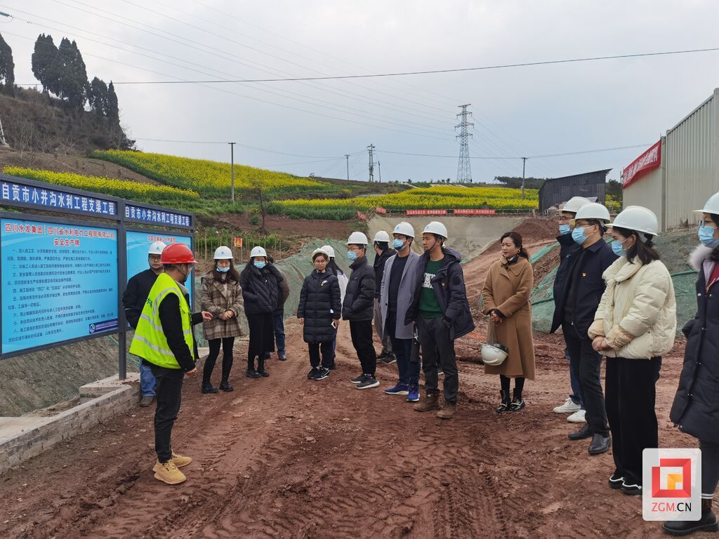 小井溝公司王琦）黨旗飄揚進工地 凝聚干勁添活力.jpg