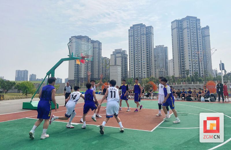 2024年荣县中小学生运动会篮球比赛火热开赛