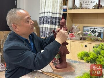 指尖上的古蜀回响！绵阳匠人以泥塑守望百年非遗