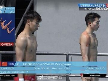 金牌再+1！王宗源/龙道一获得跳水世界杯总决赛男子双人3米跳板比赛冠军