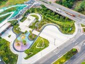 走进盐运口袋公园