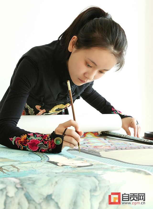 1.丁玉蝶在創(chuàng)作.jpg