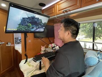 人生·芳华 | “牛人”郭志军：一部房车藏乡愁 半生才华献盐都