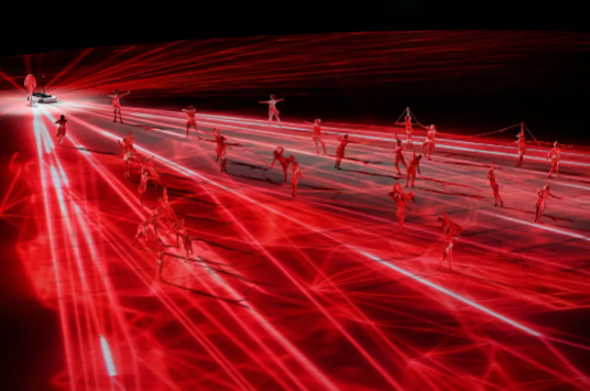 这是开幕式上的演出。新华社记者 戴天放 摄