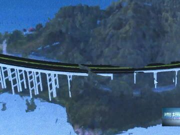 直播盐都｜烈日攻坚建设沱江桥群 加速打通自泸交通要道