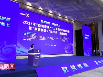 自贡新闻｜2026年“数据要素x”大赛四川分赛决赛暨“数据要素x”城市行（自贡站）启动