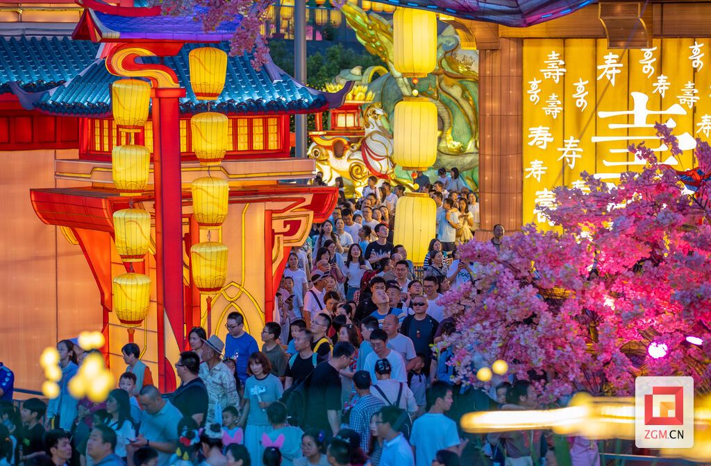 游客观灯 叶卫东 摄 .jpg