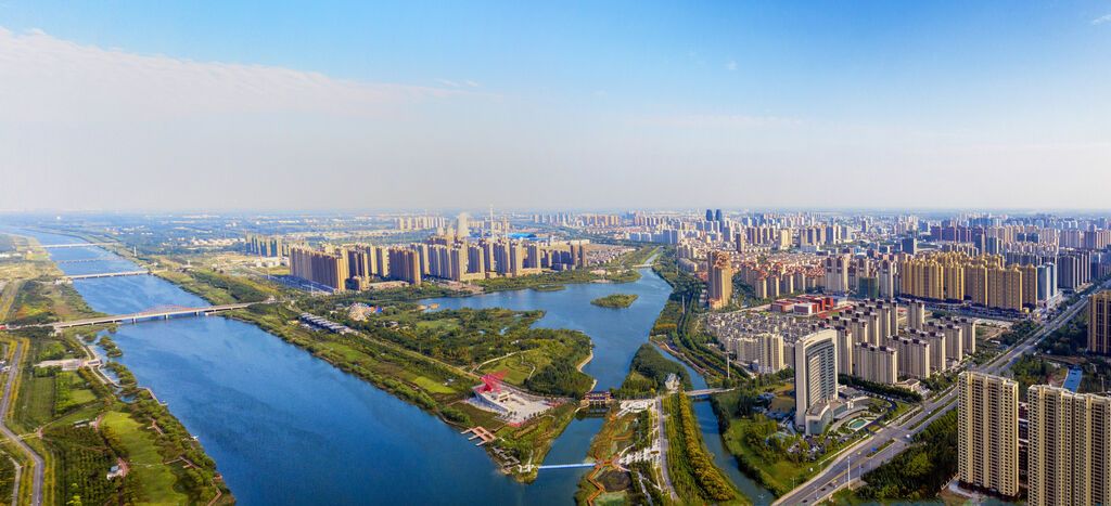 图：宿州城区新貌。图片由拂晓报社提供。