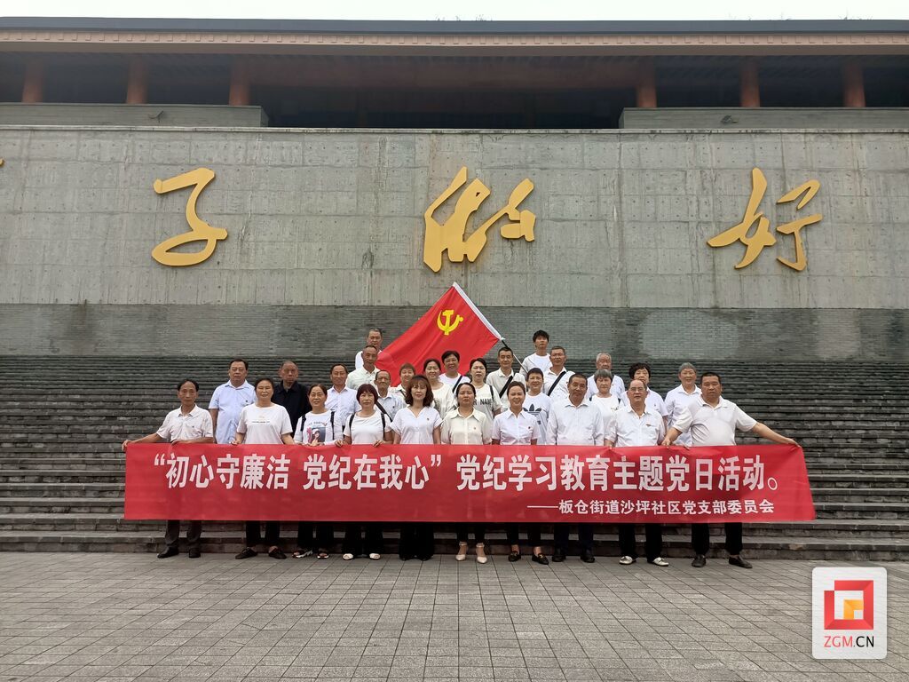 沙坪社區(qū)黨支部開展“初心守廉潔 黨紀(jì)在我心”的黨紀(jì)學(xué)習(xí)教育主題黨日活動(dòng) (1).jpg