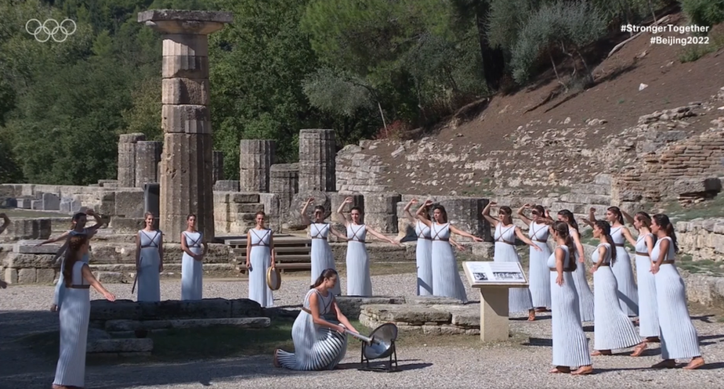 ▲采集仪式现场。