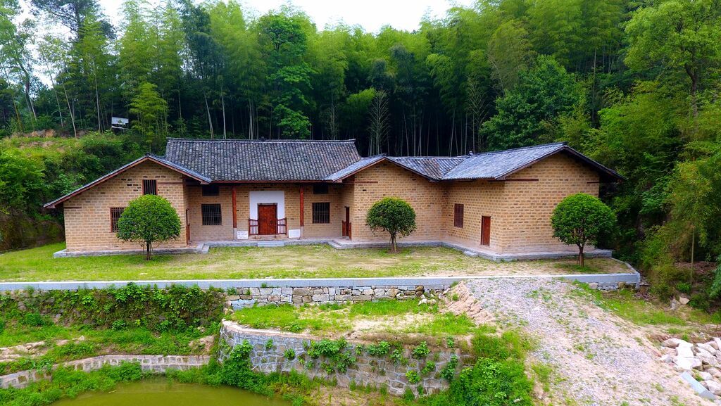 修缮后的蔡和森、蔡畅故居 图片由娄底日报社提供