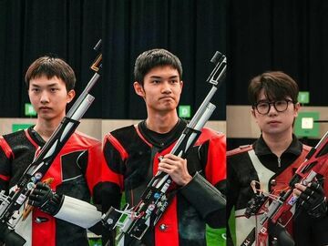 祝贺！中国选手包揽世界杯男子十米气步枪冠亚军