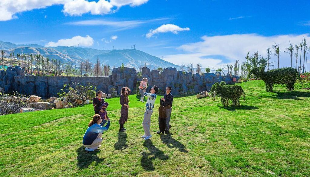 攀枝花是养身、养心、养智和避寒、避暑、避霾的理想胜地。苏波 摄