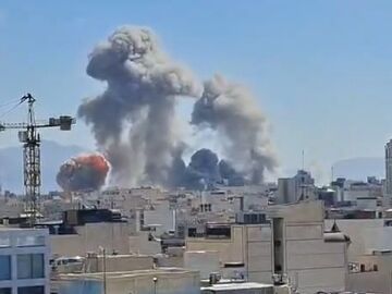 以军称已开始对德黑兰进行又一波大规模袭击