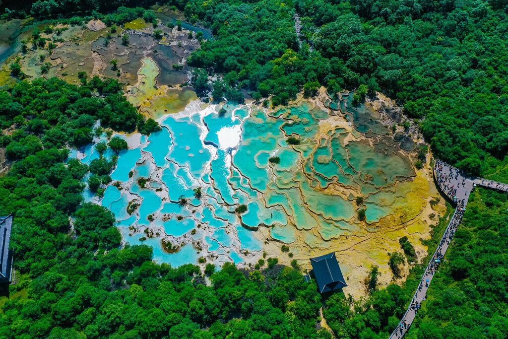 黄龙景区 姜跃斌摄影