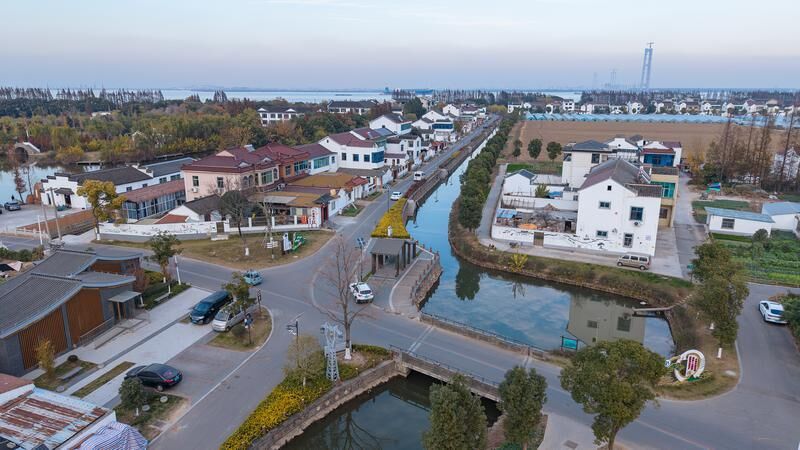 （永兴村图片说明2）永兴村五个自然村错落分布。（苏州日报记者 金子华 摄）.jpg