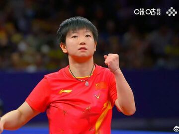 孙颖莎战胜早田希娜夺得杭州亚运会乒乓球女子单打金牌