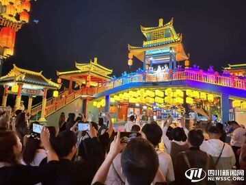夜色焕新颜！广安水岸夜经济持续出圈走红｜不夜川渝·夜经济调研行