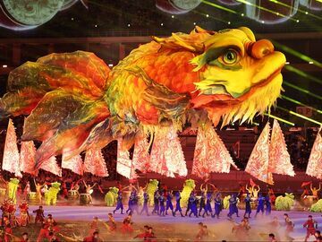 三地联手 十五运会开幕式文艺表演展现岭南文化与现代科技的独特魅力