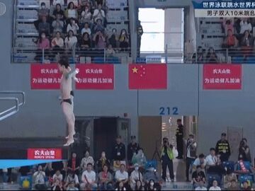金牌+1 练俊杰/杨昊世界杯总决赛男子双人10米台夺冠