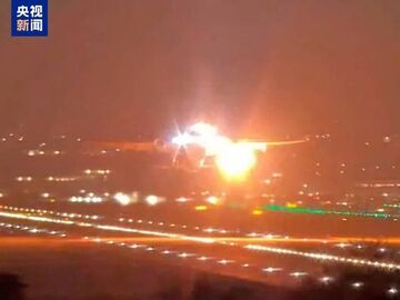 巴西圣保罗一空客A330客机起飞后发动机爆炸