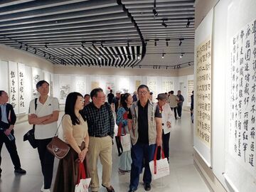丹青忆先烈！166幅书画作品纪念长征胜利90周年