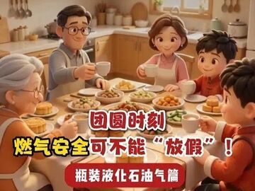 中秋国庆假期安全科普视频 | 燃气安全可不能“放假”！