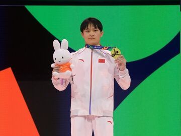 时隔五年 兰星宇再夺体操世锦赛吊环冠军