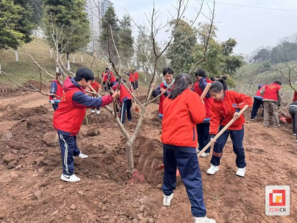 富順職業(yè)技術(shù)學(xué)校開展植樹活動.jpg