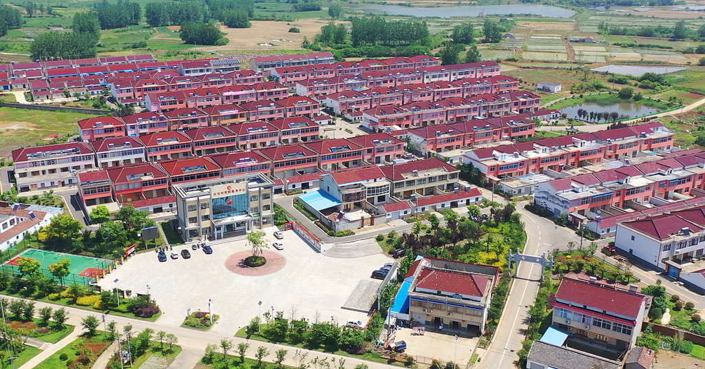 半塔镇如今农村居住环境。图片由滁州日报社提供