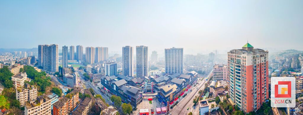 俯瞰五星街整条街道如一条舒展的绸带 记者 宋姿熠 摄.jpg