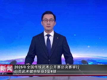 自貢新聞｜2025年全國(guó)傳統(tǒng)武術(shù)公開(kāi)賽總決賽舉行 自貢武術(shù)健將斬獲3金4銀