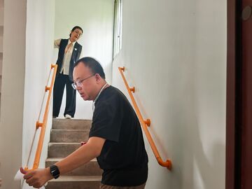 自流井区：总投入15万元 完成30户困难重度残疾人家庭无障碍改造