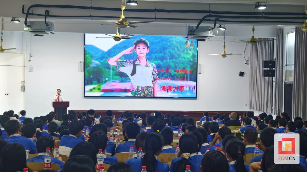 陈紫玉带来《我心中的国防》主题分享 记者 罗祥瑞 摄.jpg