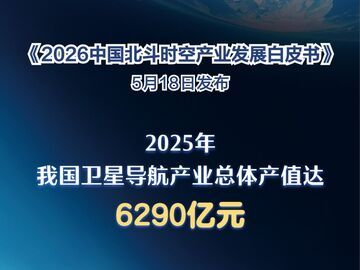 我国卫星导航产业产值超6000亿元