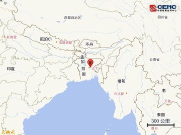 孟加拉国发生5.1级地震