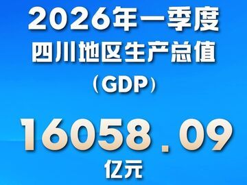 2026年一季度四川经济“成绩单”发布！一组海报带你速览｜开局之年四川“首季报”
