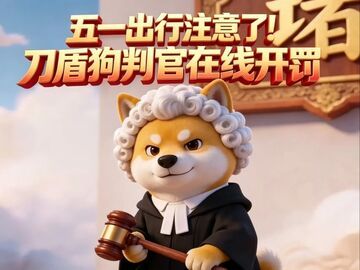 视频 | 五一出行注意了！刀盾狗判官在线开罚
