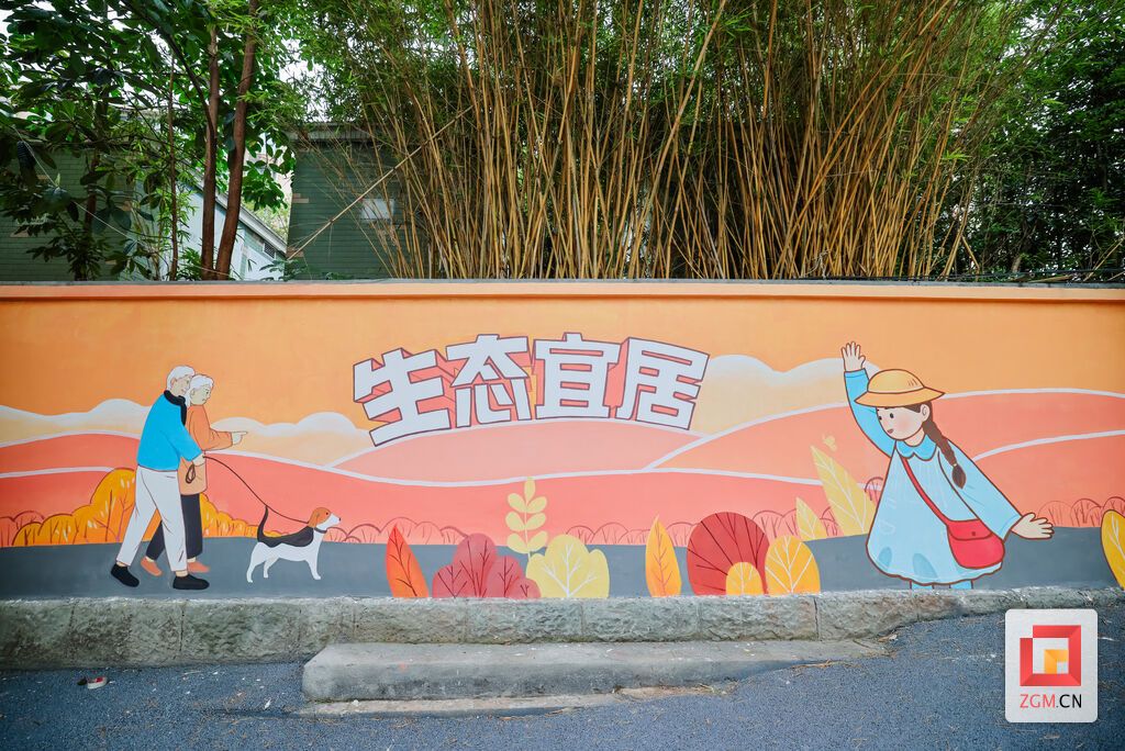 老旧小区改造中的墙绘 记者 宋姿熠 摄.jpg