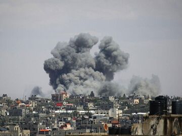 加沙地带卫生部门：以军袭击拉法已致35人死亡