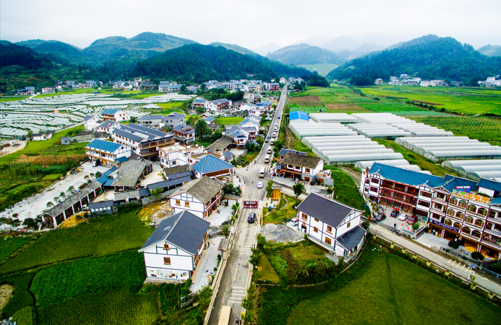 遵义市播州区花茂村。遵义杂志社记者 胡志刚 摄