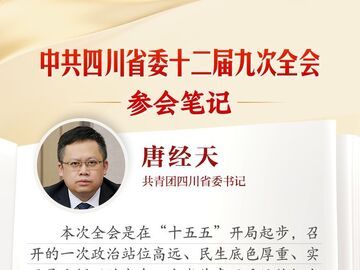 共青团四川省委书记唐经天：把全会精神转化为引领青年、服务基层、助力乡村振兴的实干行动丨全会参会笔记